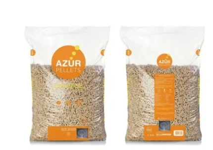 Pellets de bois azur pellets – palette de 65 sacs de 15 kg